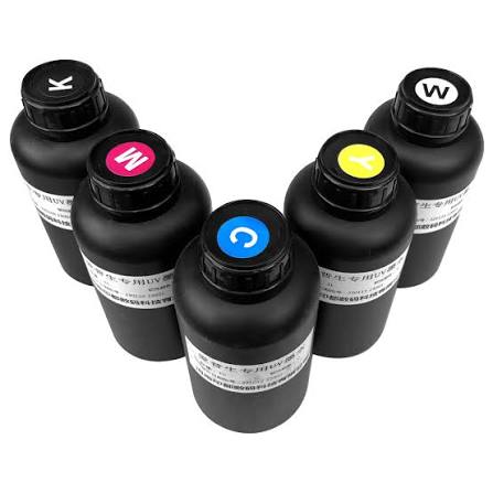 DTF ink (white + CMYK)